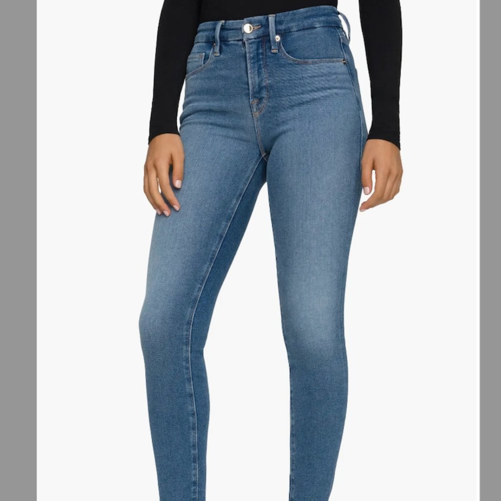 Good American Good Legs Skinny Jeans BLUE655